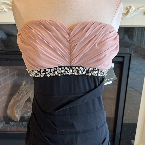 City Triangles Dress Party Semi Formal Formal Fitting New Womens Small Cocktail - Picture 10 of 16